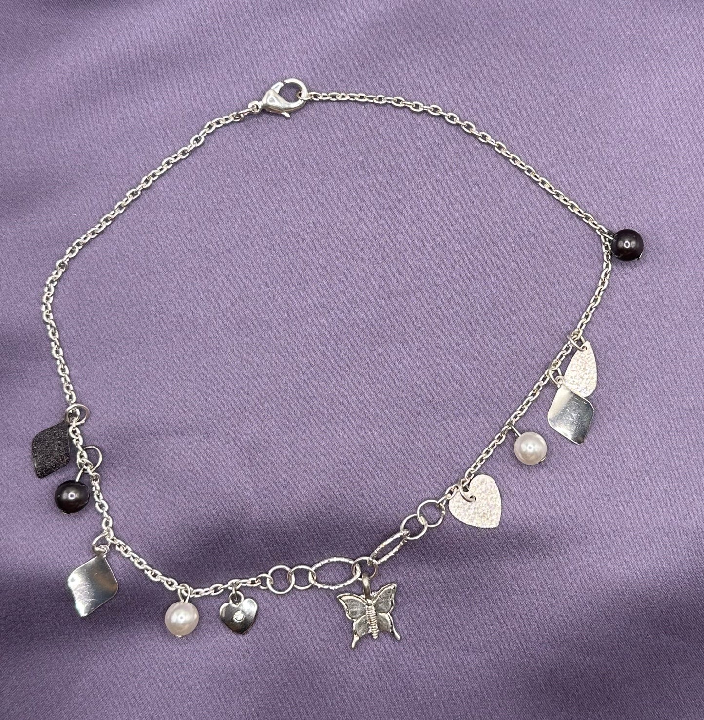 butterfly charm necklace